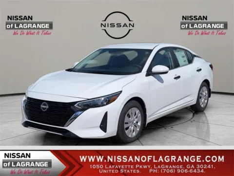 White 2025 Nissan Sentra S for sale in LaGrange, GA