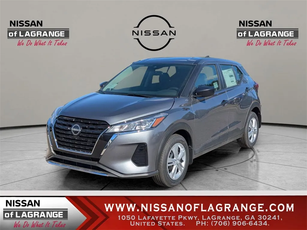 Gray 2025 Nissan Kicks Play S for sale in LaGrange, GA
