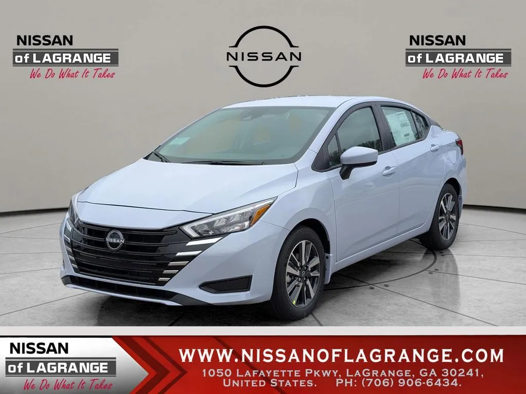 White 2025 Nissan Versa 1.6 SV for sale in LaGrange, GA