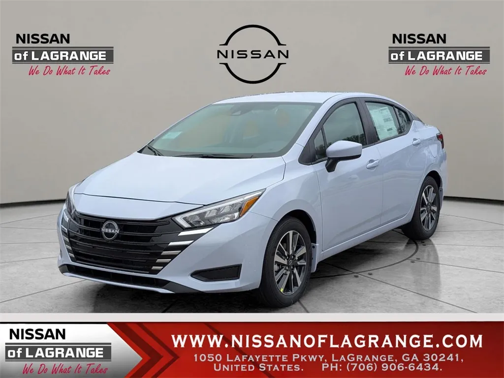Gray 2025 Nissan Versa 1.6 SV for sale in LaGrange, GA