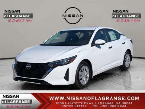 White 2025 Nissan Sentra S for sale in LaGrange, GA