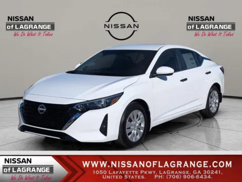 White 2025 Nissan Sentra S for sale in LaGrange, GA