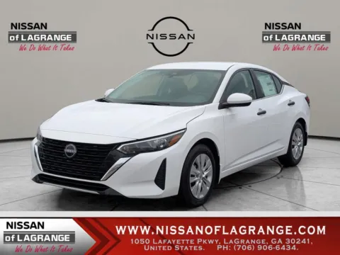 White 2025 Nissan Sentra S for sale in LaGrange, GA