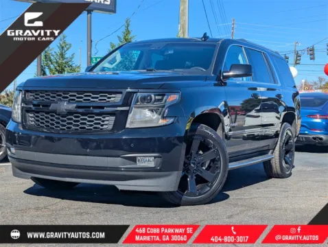 Black 2017 Chevrolet Tahoe Premier for sale in Marietta, GA