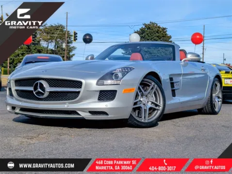 Silver 2012 Mercedes-Benz SLS AMG for sale in Marietta, GA