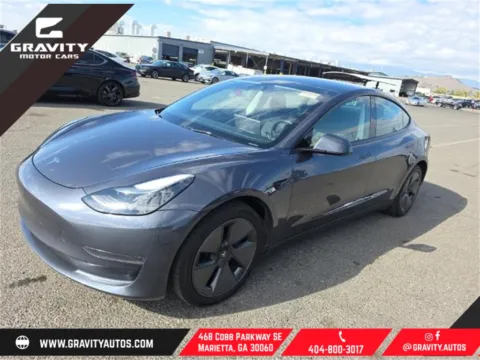 Gray 2023 Tesla Model 3 for sale in Marietta, GA
