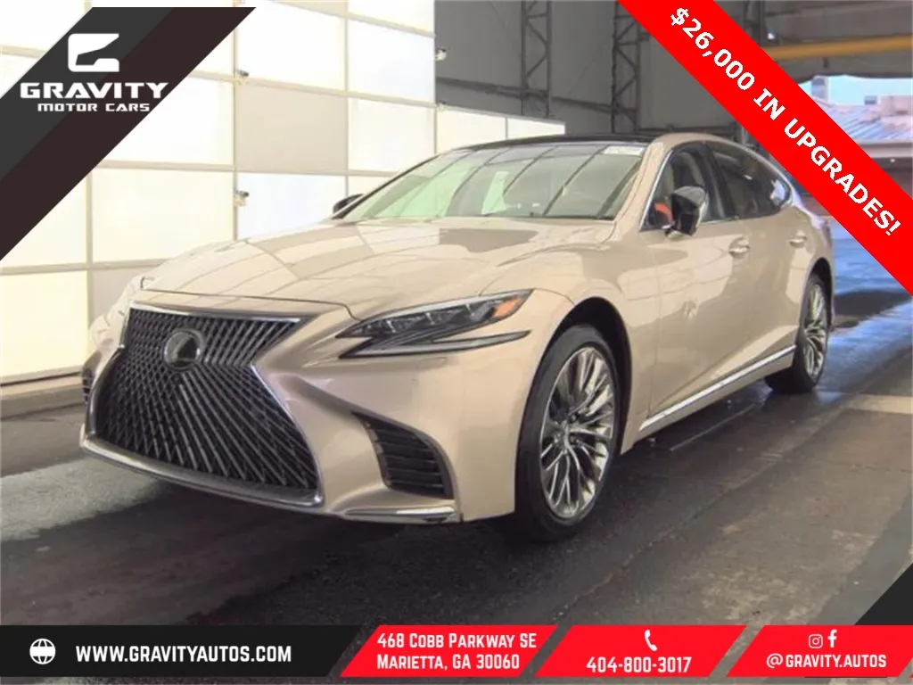 Beige 2019 Lexus LS 500 Base for sale in Marietta, GA