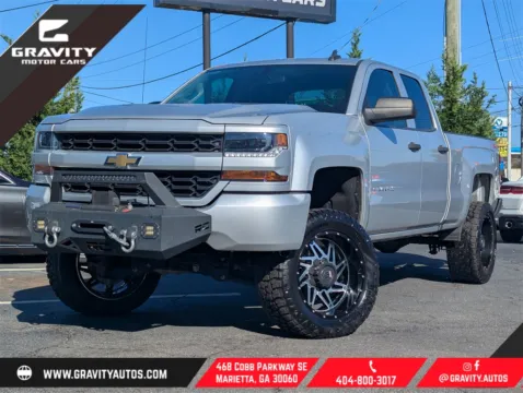 Silver 2019 Chevrolet Silverado 1500 LD Silverado Custom for sale in Marietta, GA