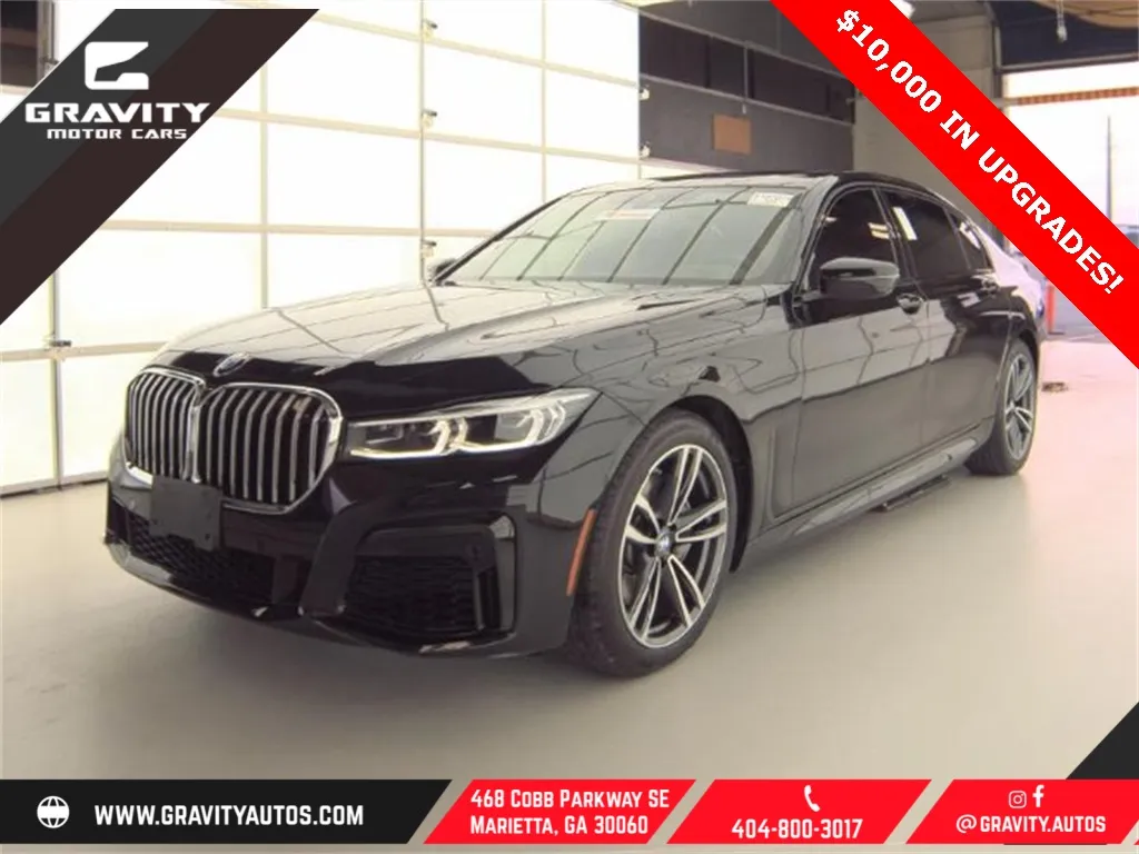 Black 2022 BMW 7 Series 740i xDrive for sale in Marietta, GA