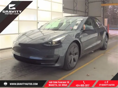 Gray 2023 Tesla Model 3 for sale in Marietta, GA