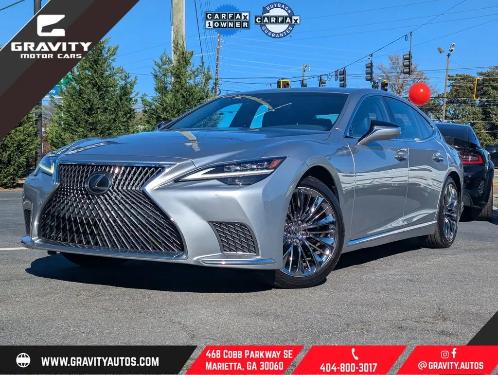 Silver 2022 Lexus LS 500 Base for sale in Marietta, GA