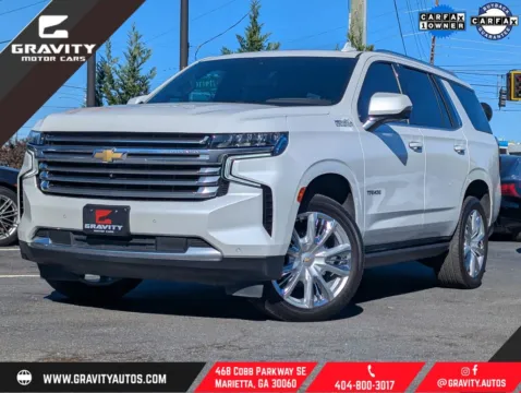 White 2023 Chevrolet Tahoe High Country for sale in Marietta, GA