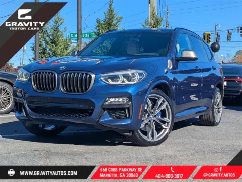 Blue 2019 BMW X3 M40i for sale in Marietta, GA