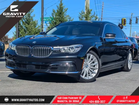 Black 2018 BMW 7 Series 740i for sale in Marietta, GA