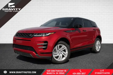 Red 2022 Land Rover Range Rover Evoque Dynamic for sale in Marietta, GA