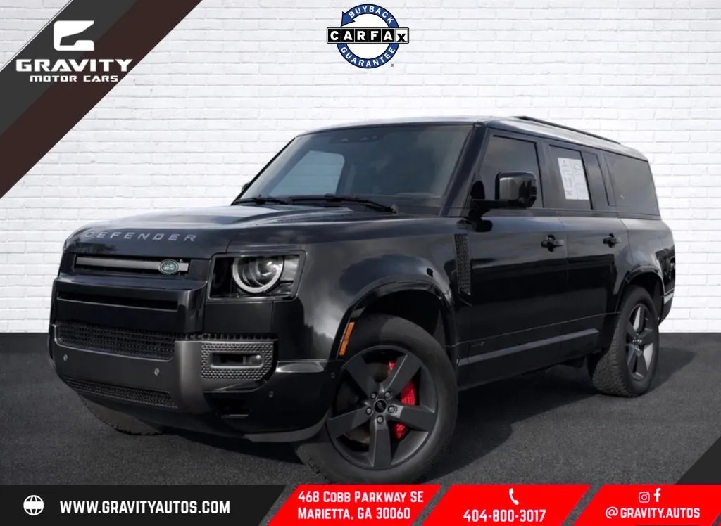 Black 2023 Land Rover Defender 130 X for sale in Marietta, GA