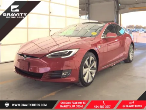 Red 2021 Tesla Model S Long Range for sale in Marietta, GA