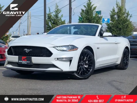 White 2020 Ford Mustang GT Premium for sale in Marietta, GA