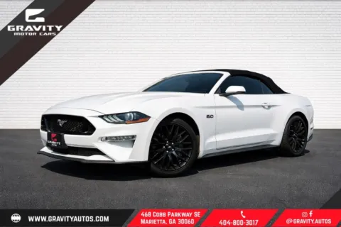 White 2020 Ford Mustang GT Premium for sale in Marietta, GA
