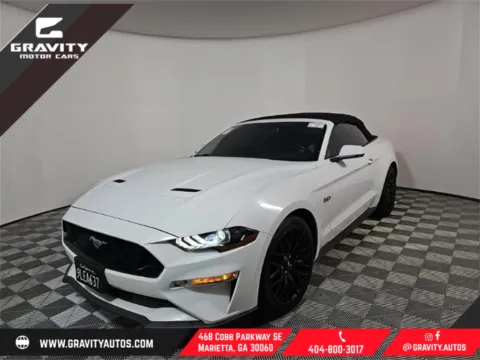 White 2020 Ford Mustang GT Premium for sale in Marietta, GA