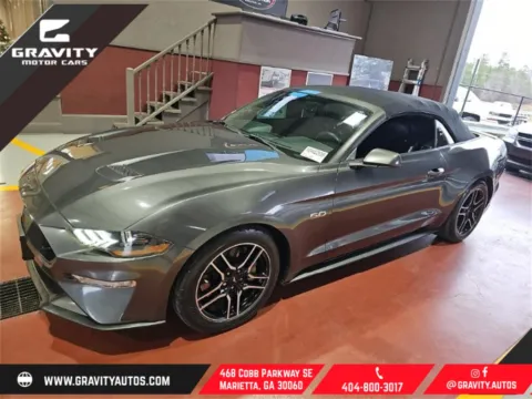 Gray 2019 Ford Mustang GT Premium for sale in Marietta, GA