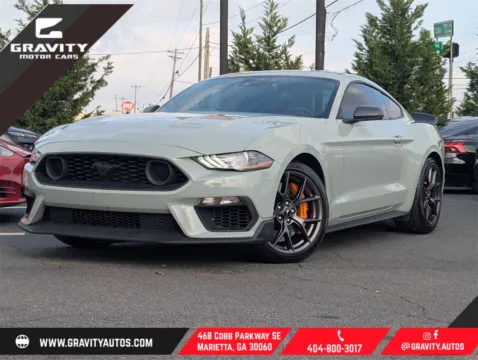 Gray 2022 Ford Mustang Mach 1 for sale in Marietta, GA