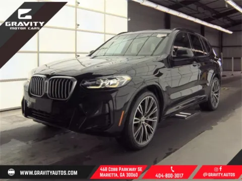 Black 2022 BMW X3 sDrive30i for sale in Marietta, GA