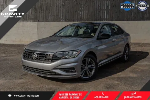 Silver 2021 Volkswagen Jetta R-Line for sale in Marietta, GA