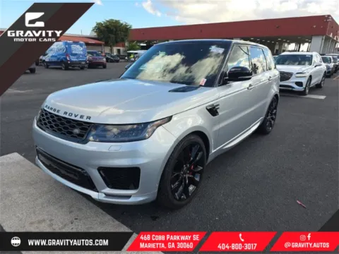 Gray 2021 Land Rover Range Rover Sport HST for sale in Marietta, GA