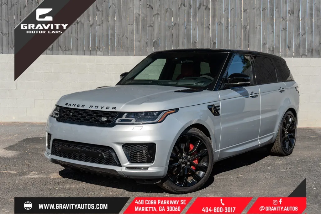 Silver 2021 Land Rover Range Rover Sport HST for sale in Marietta, GA
