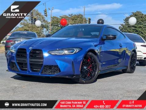 Blue 2021 BMW M4 Competition for sale in Marietta, GA