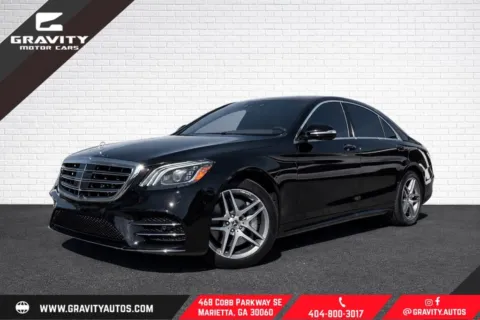 Black 2019 Mercedes-Benz S-Class S 560 for sale in Marietta, GA