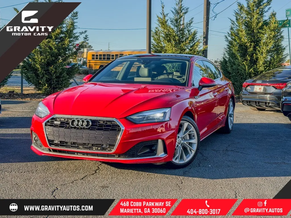 Red 2020 Audi A5 Sportback Premium for sale in Marietta, GA