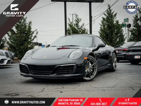 Black 2019 Porsche 911 Carrera for sale in Marietta, GA