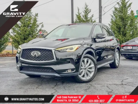 Black 2019 INFINITI QX50 LUXE for sale in Marietta, GA