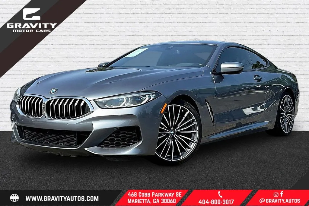 Gray 2022 BMW 8 Series 840i for sale in Marietta, GA