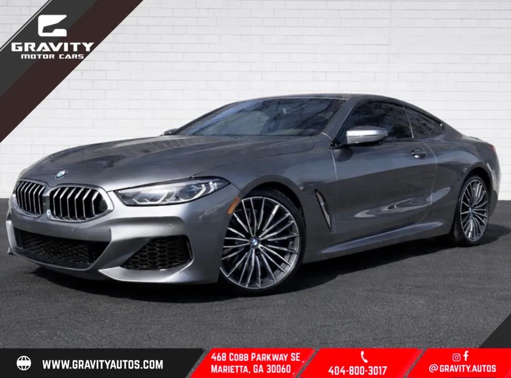 Gray 2022 BMW 8 Series 840i for sale in Marietta, GA