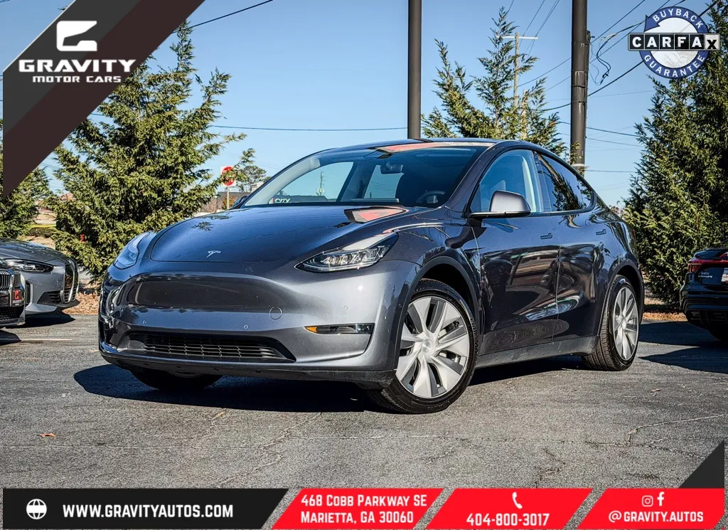 Blue 2021 Tesla Model Y Long Range for sale in Marietta, GA