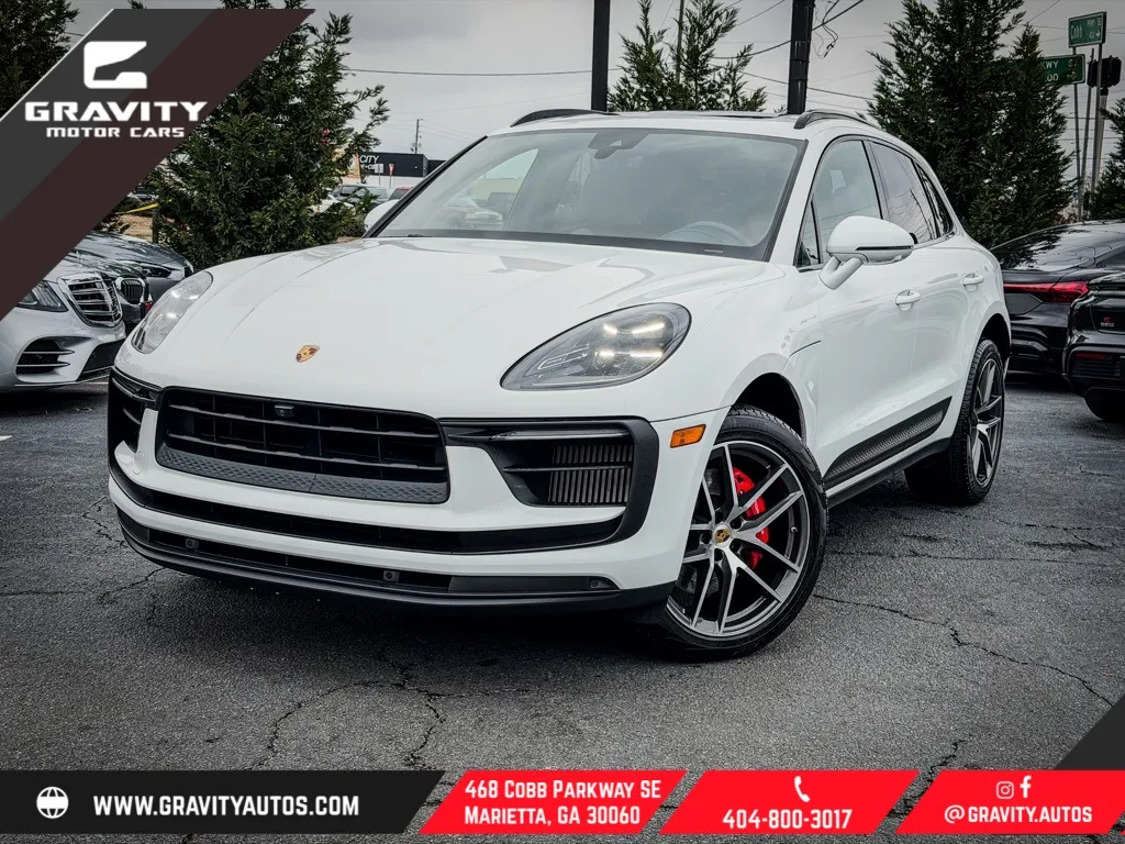 White 2022 Porsche Macan S for sale in Marietta, GA