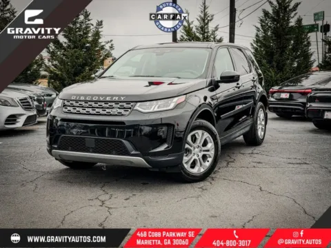 Black 2022 Land Rover Discovery Sport S for sale in Marietta, GA