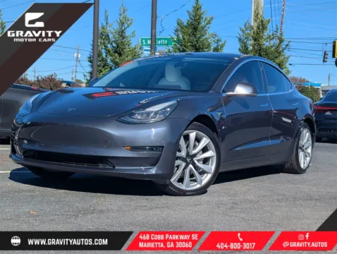 Blue 2018 Tesla Model 3 Long Range for sale in Marietta, GA