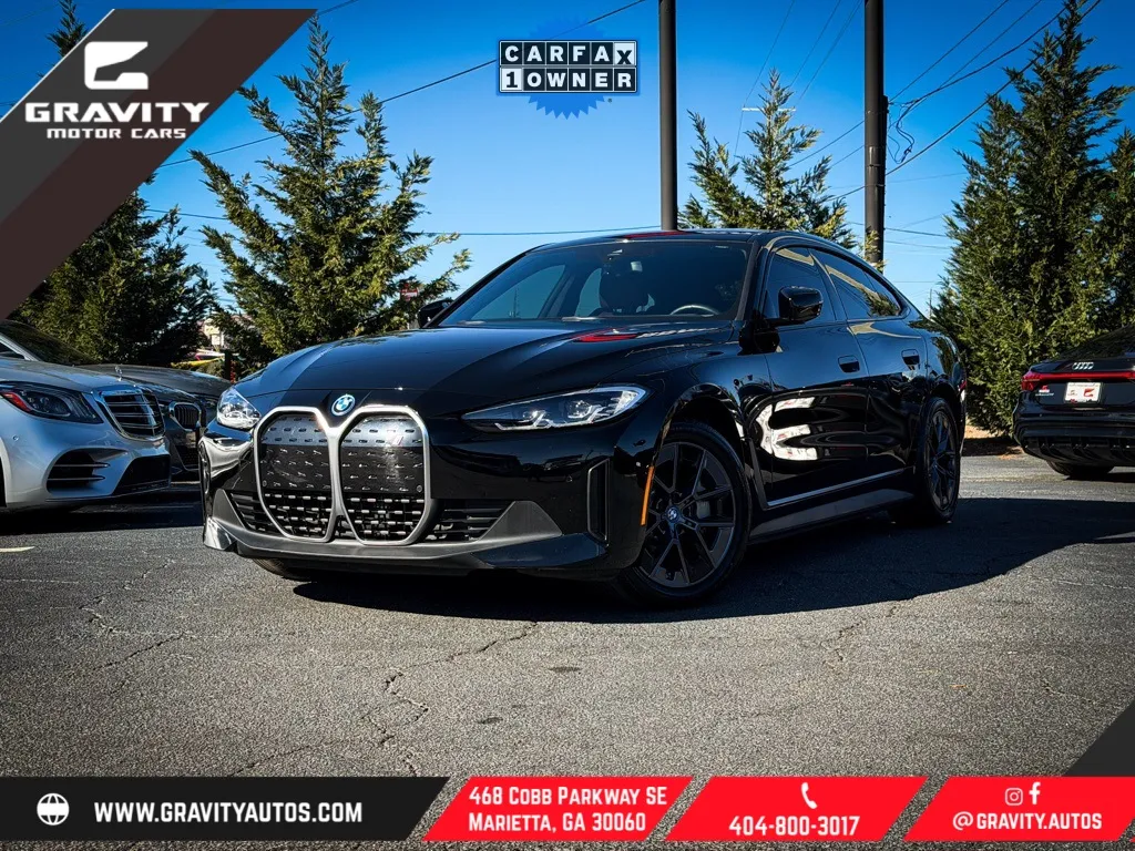 Black 2023 BMW i4 eDrive35 for sale in Marietta, GA