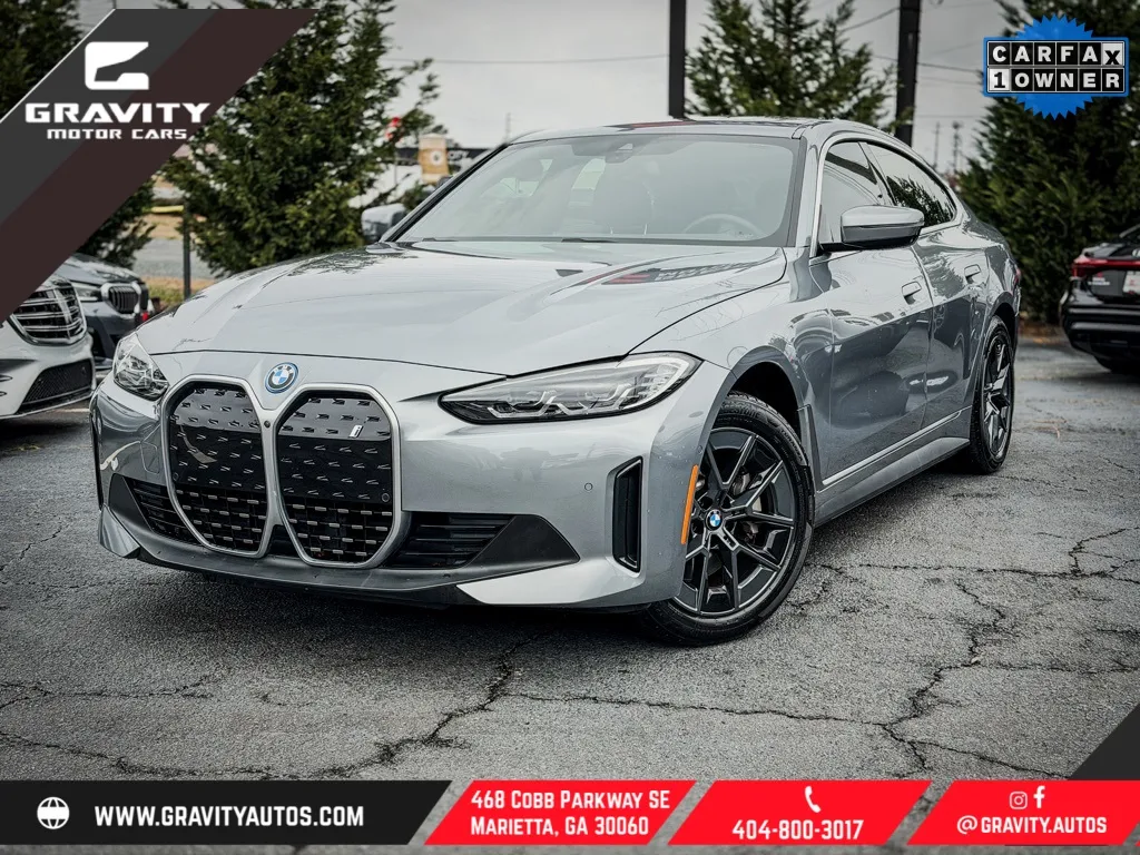 Gray 2023 BMW i4 eDrive35 for sale in Marietta, GA