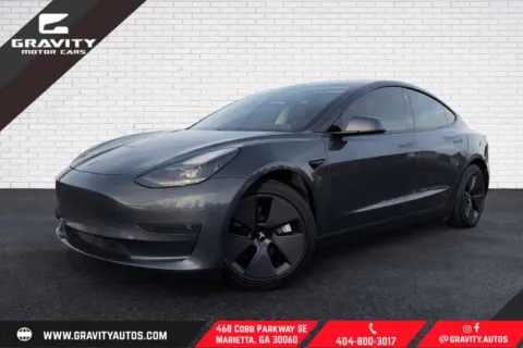 Silver 2021 Tesla Model 3 Standard Range Plus for sale in Marietta, GA
