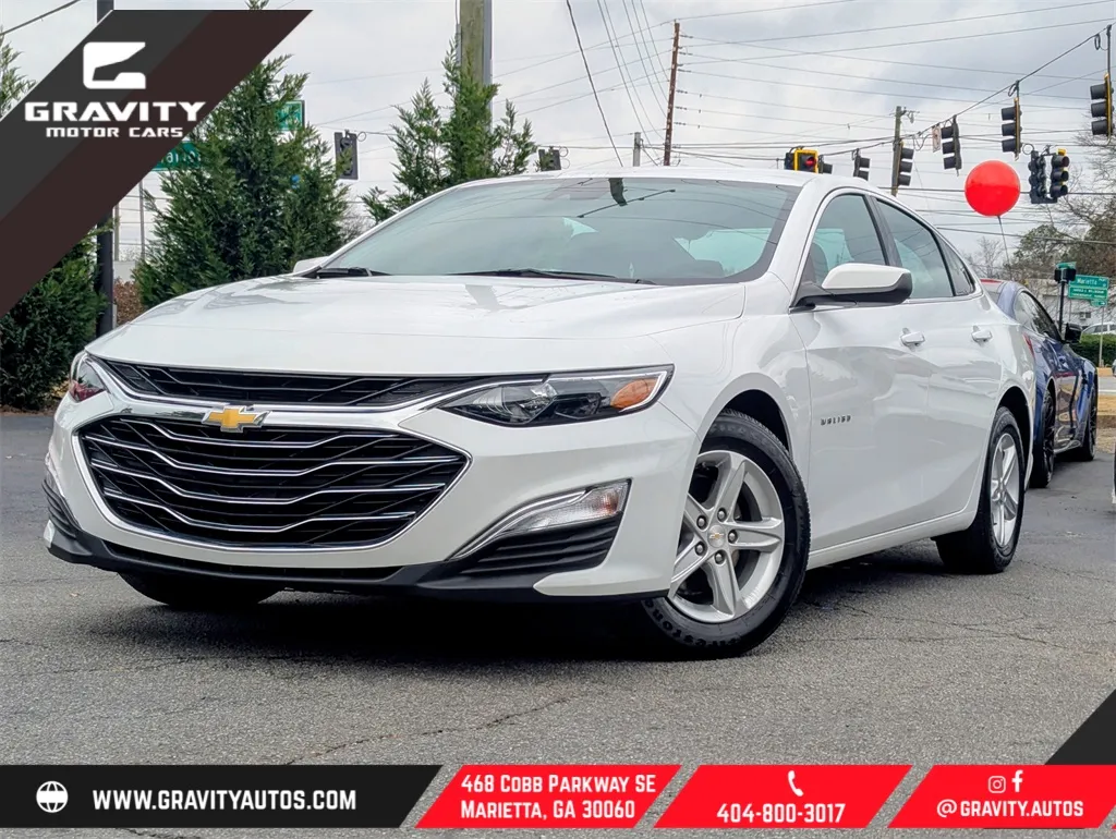 White 2023 Chevrolet Malibu LS for sale in Marietta, GA