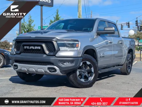 Silver 2020 Ram 1500 Rebel for sale in Marietta, GA
