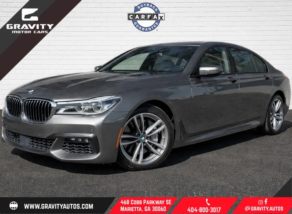 White 2018 BMW 7 Series 750i xDrive for sale in Marietta, GA