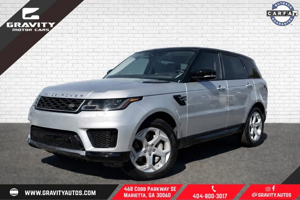 Blue 2018 Land Rover Range Rover Sport HSE for sale in Marietta, GA