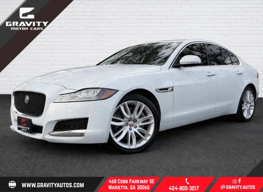 White 2018 Jaguar XF 35t Portfolio Limited Edition for sale in Marietta, GA