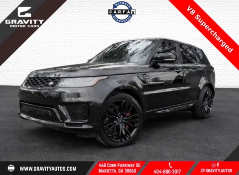 Blue 2019 Land Rover Range Rover Sport Supercharged for sale in Marietta, GA